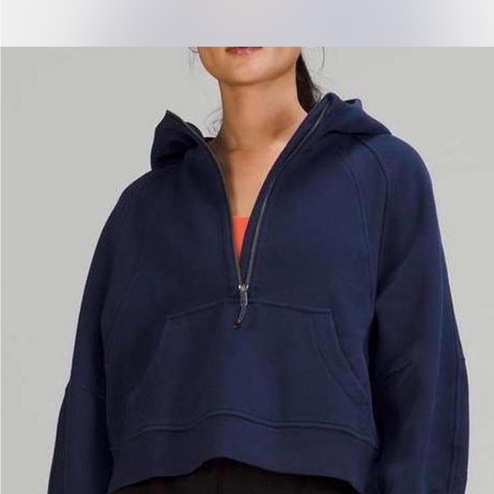 Lululemon scuba oversived half zip